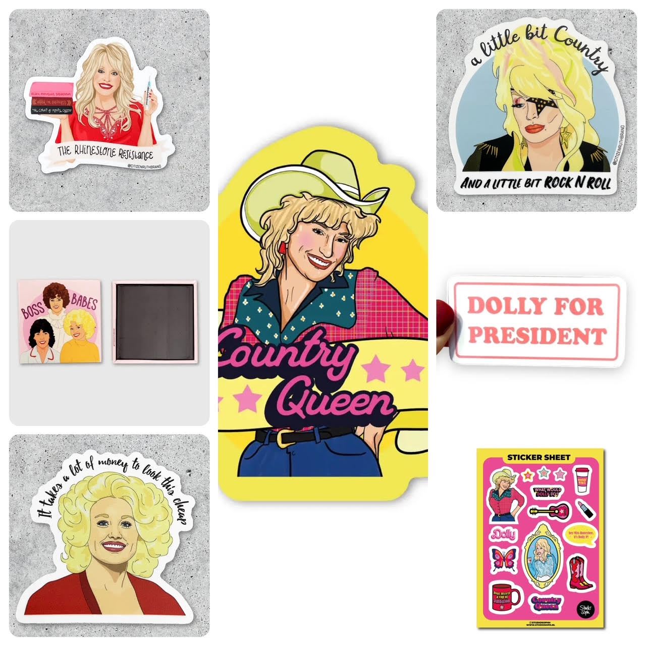 Stickers / Magnets Tinellity Studio