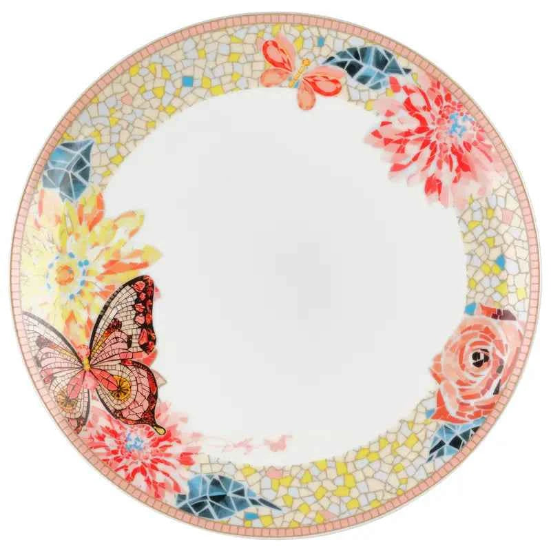 Dolly Parton Jeweled Mosaic Peach Butterfly 12Pc Set Gift Box
