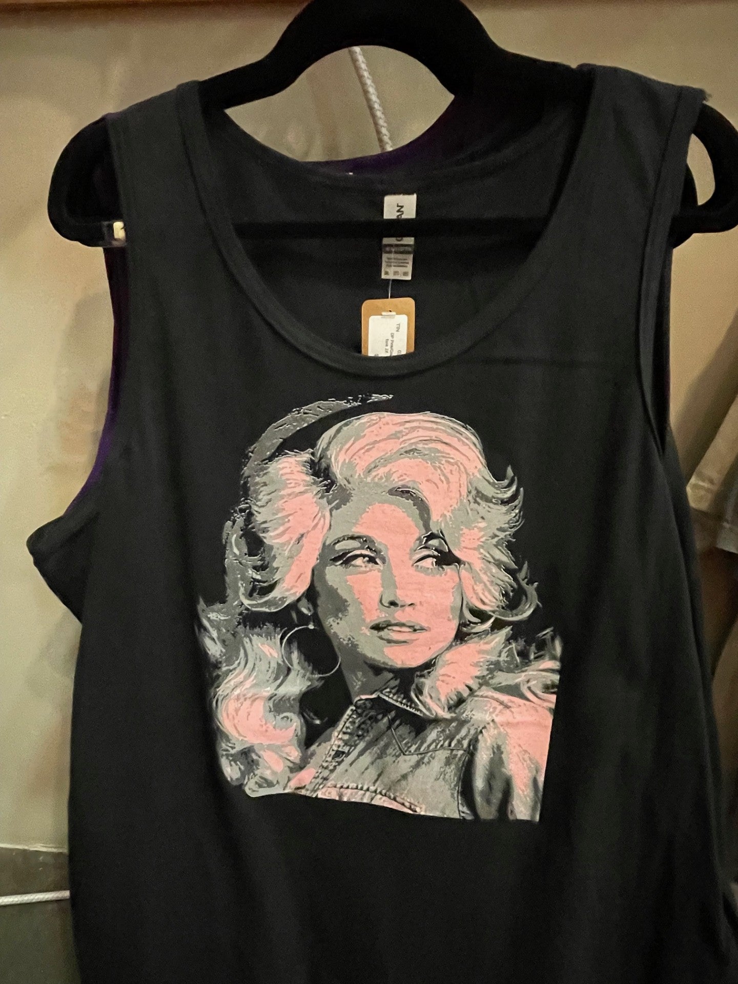 Dolly Tank Top - Rhinestone Heart