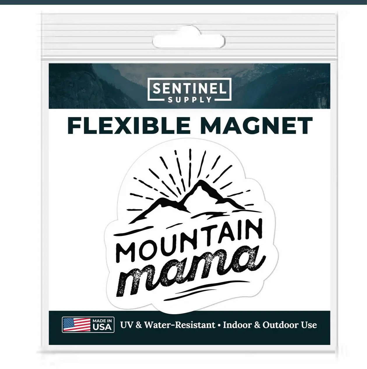 Mountain Mama Magnet, Country Music Lyrics Fridge Magnet