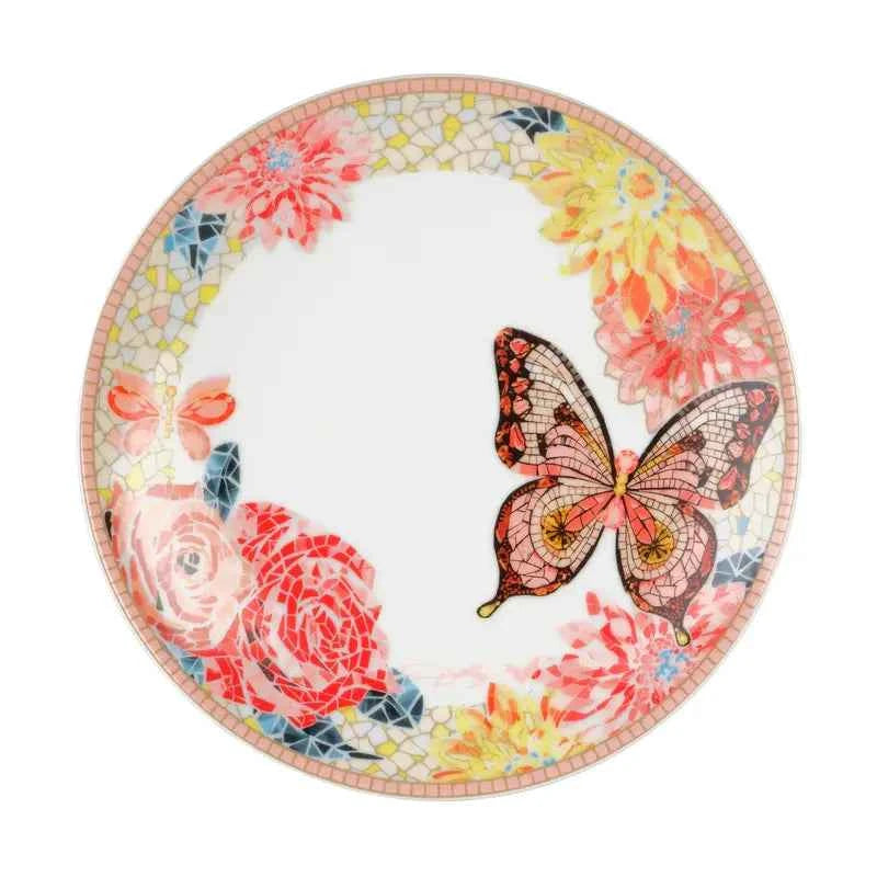 Dolly Parton Jeweled Mosaic Peach Butterfly 12Pc Set Gift Box