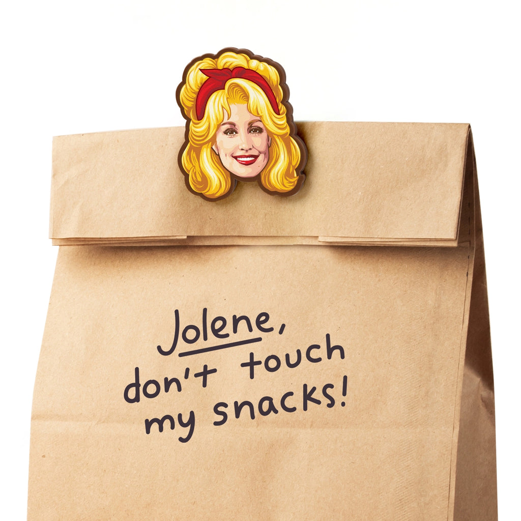 Dolly Parton Bag Clips/ Chip Clips, Set of 4, Iconic Hairstyle Designs