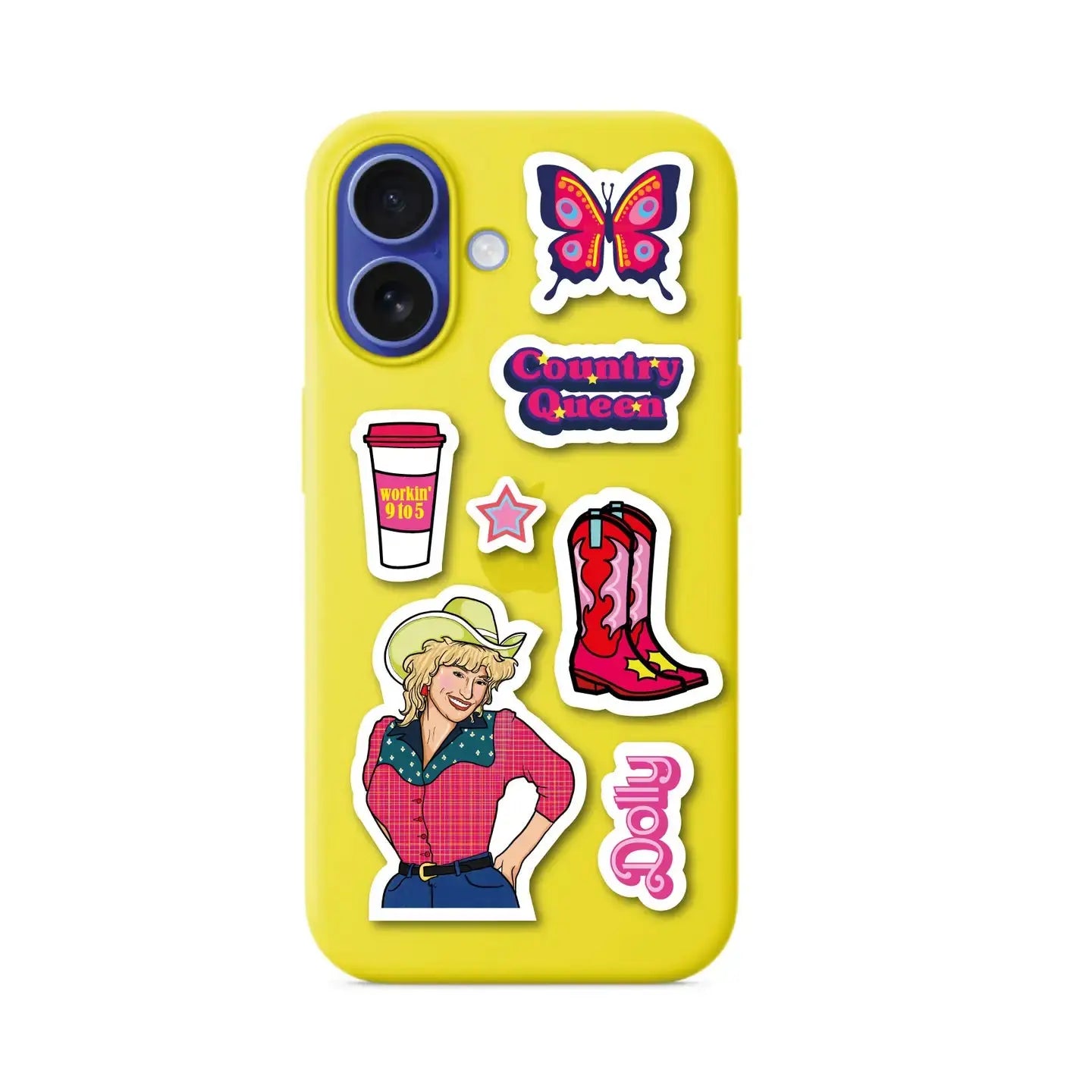 Dolly Cowgirl Sticker Sheet Tinellity Studio