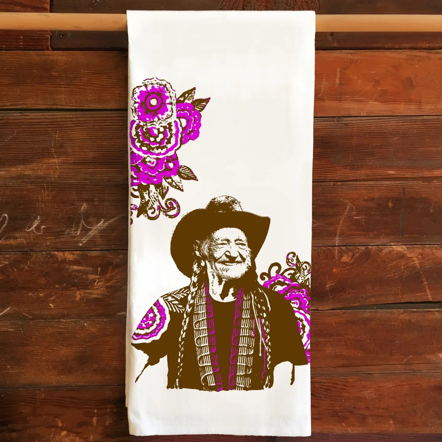Willie Kitchen Tea Towel Flour Sack Cotton