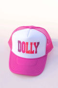 Dolly Western Pink Trucker Hat
