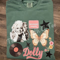 Dolly Collage Comfort Colors Tee Tinellity Studio