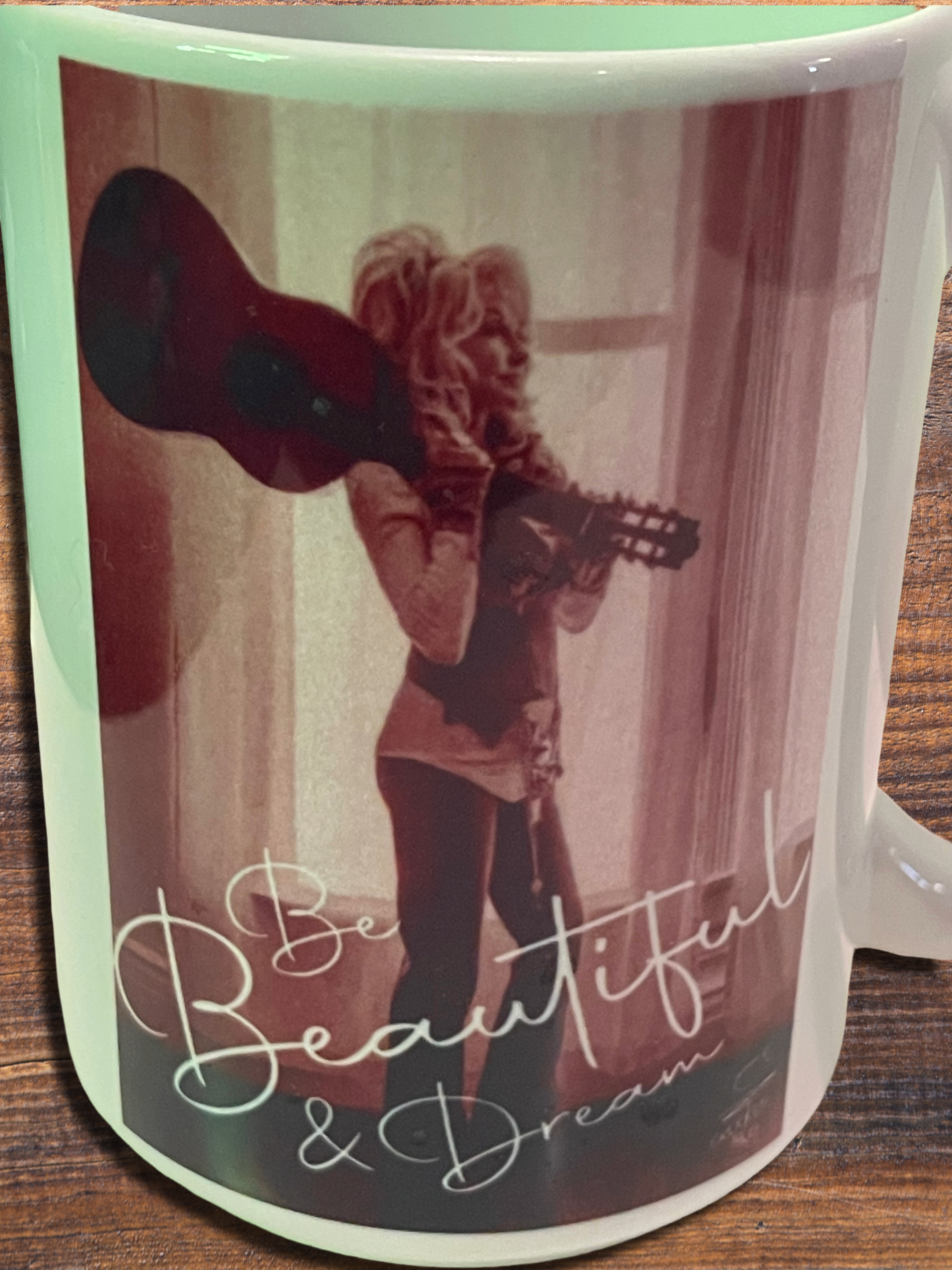 Dolly Beautiful and Dream 15oz Ceramic Coffee Mug