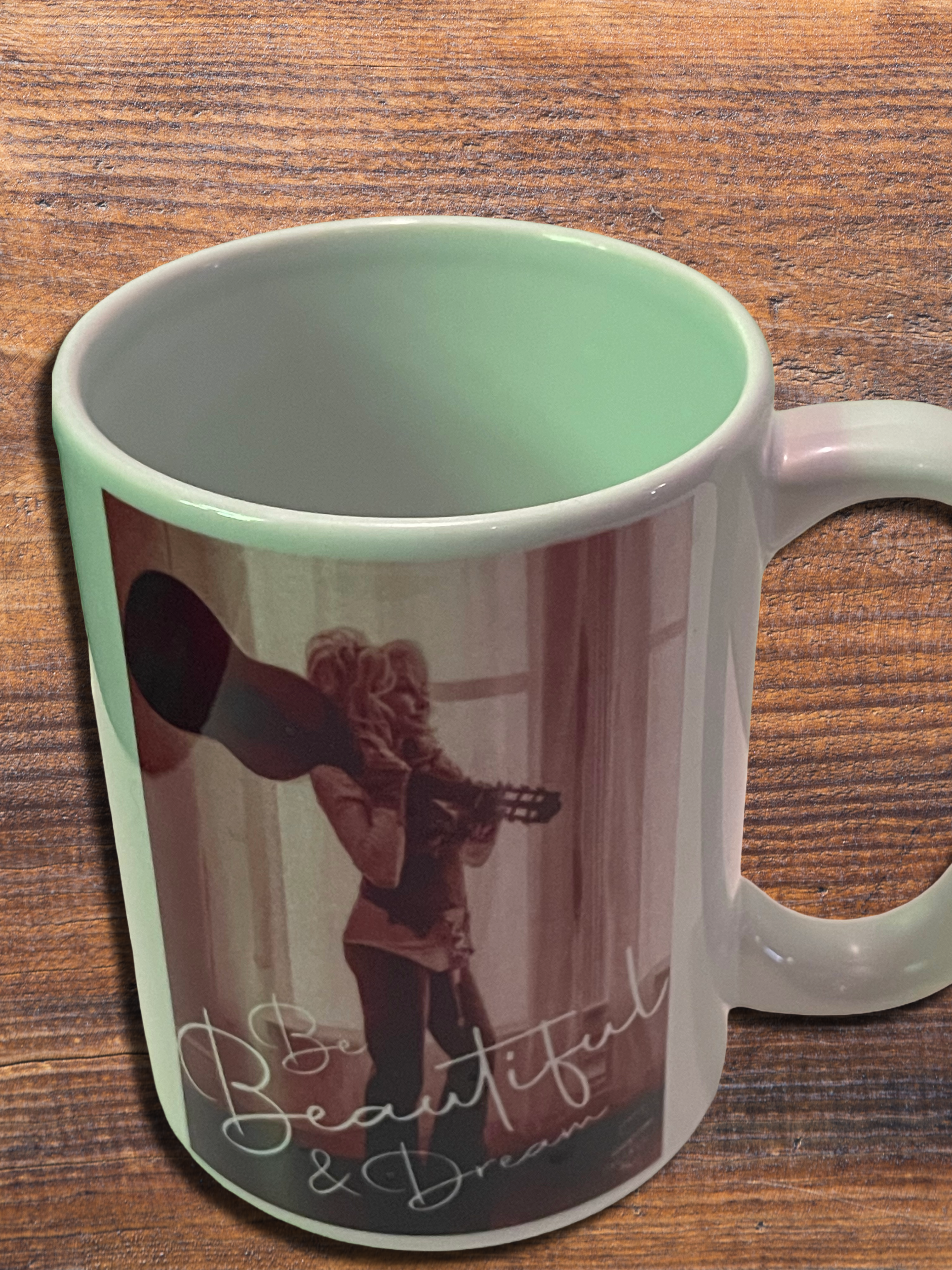 Dolly Beautiful and Dream 15oz Ceramic Coffee Mug