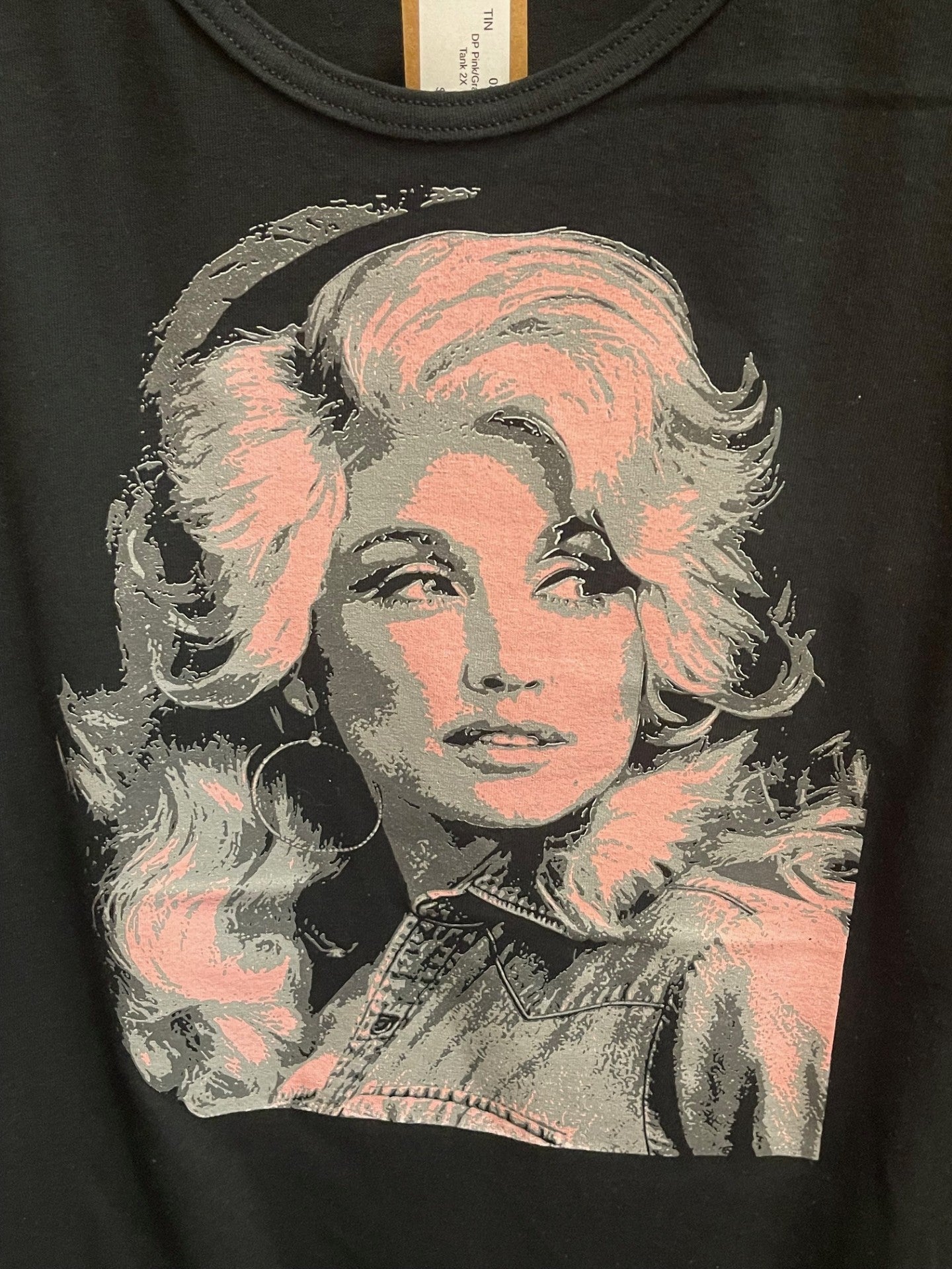 Dolly Tank Top - Rhinestone Heart