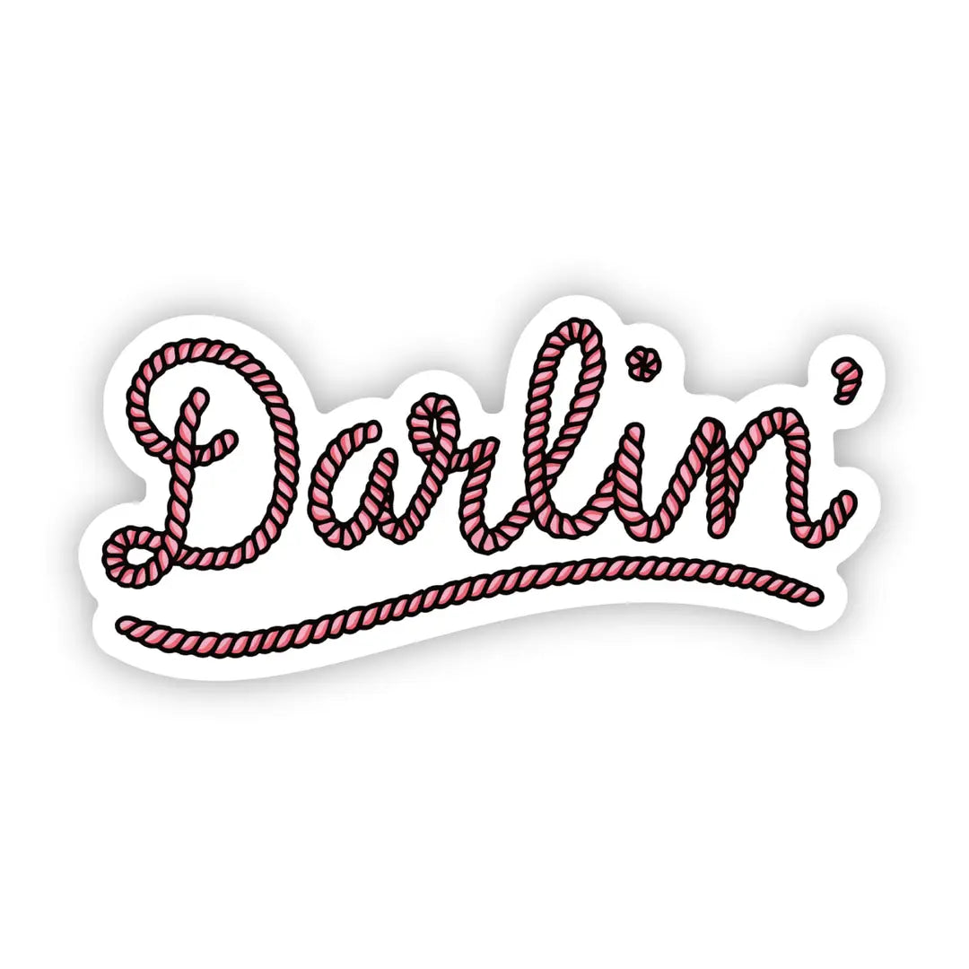 Pink "Darlin' Sticker