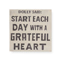 8"x8" Dolly Said Art Poster