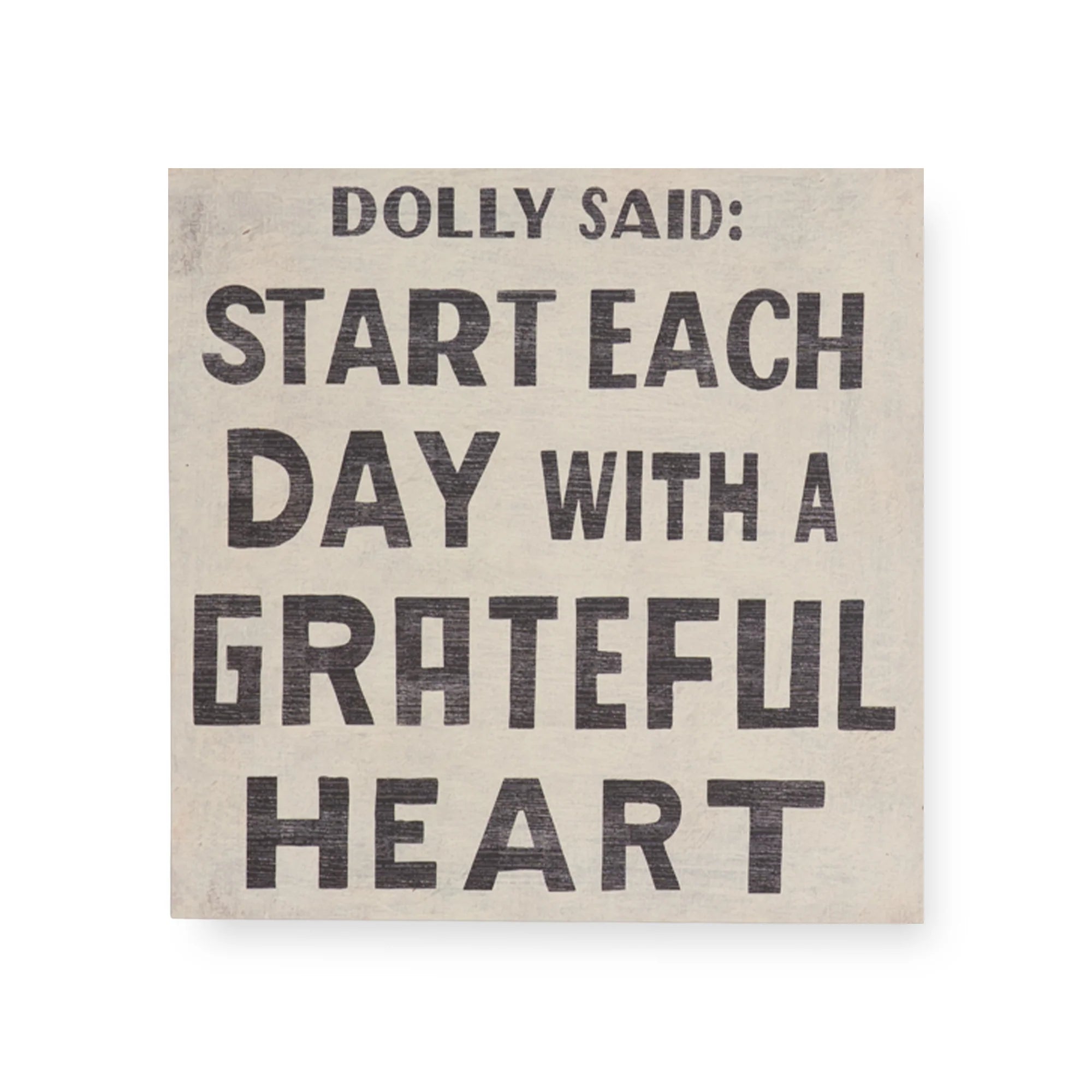 8"x8" Dolly Said Art Poster