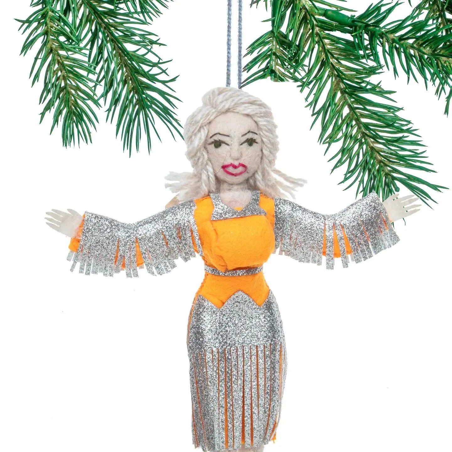 "Country Time" Dolly Parton Ornament Tinellity Studio