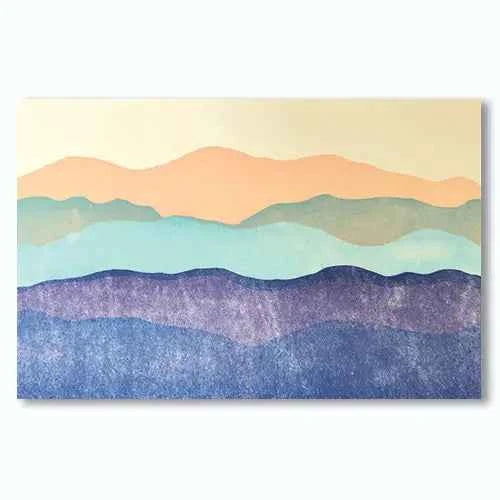 Blue Ridge Mountains- 11" X 17"