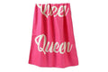 Queen Themed  Printed Towel Quick Dry, Light Weight Towel