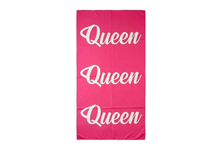 Queen Themed  Printed Towel Quick Dry, Light Weight Towel
