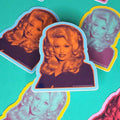 Multi-Colored Dolly Sticker