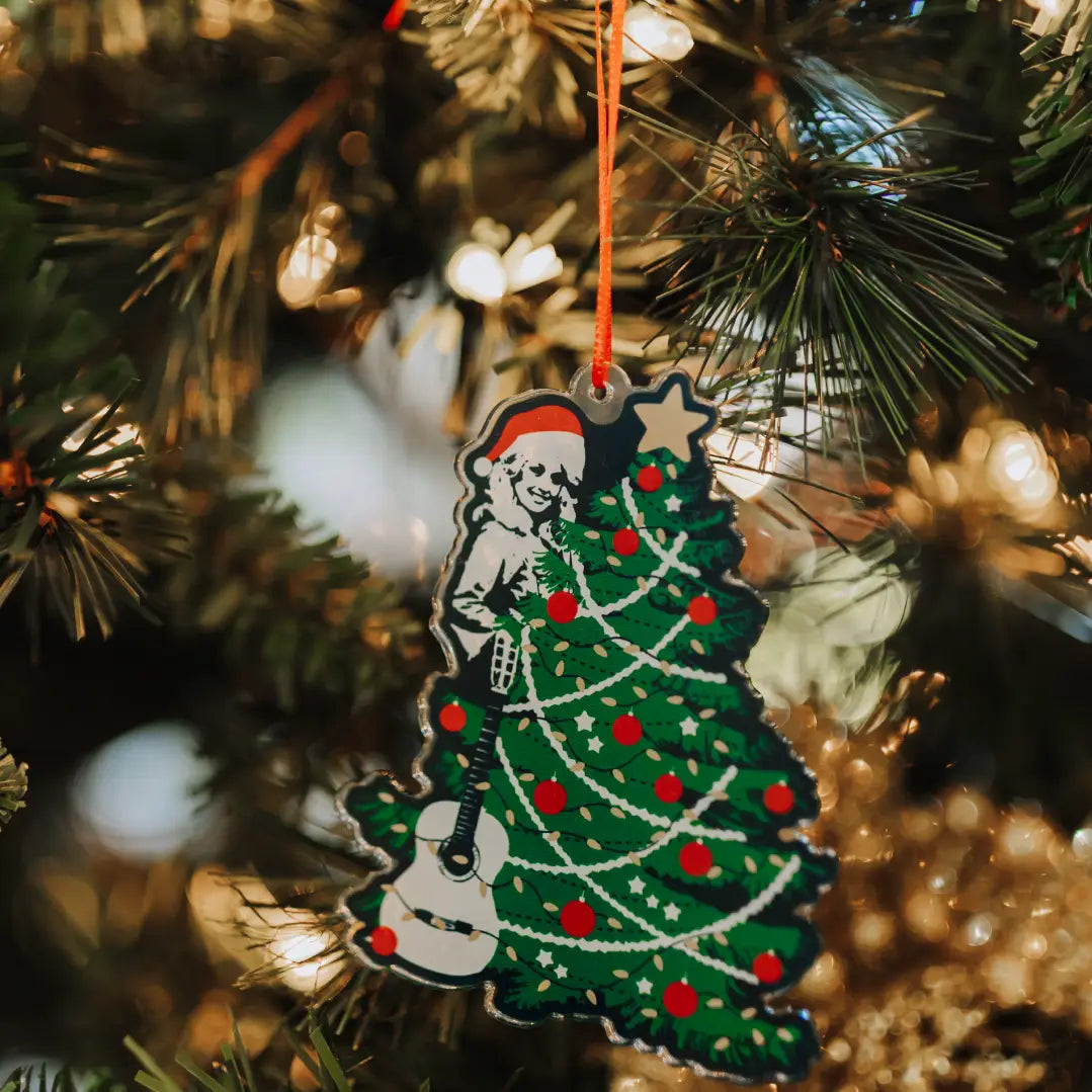 Dolly and Tree Christmas Ornament Tinellity Studio