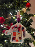 Dolly Parton Coat of Many Colors Ornament