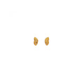 Gold Plated Butterfly Wings Stud Earrings